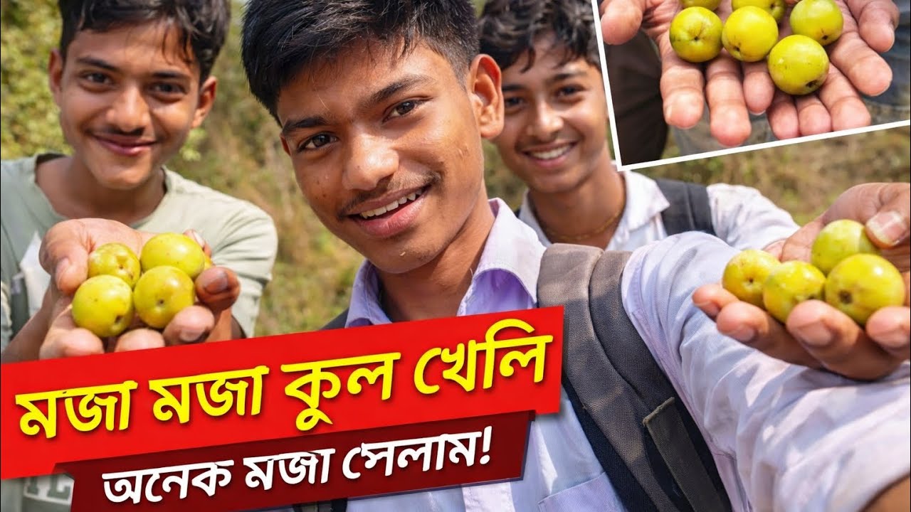 অনেক কুল খেলাম || A lot of indian plum hed🤤😋