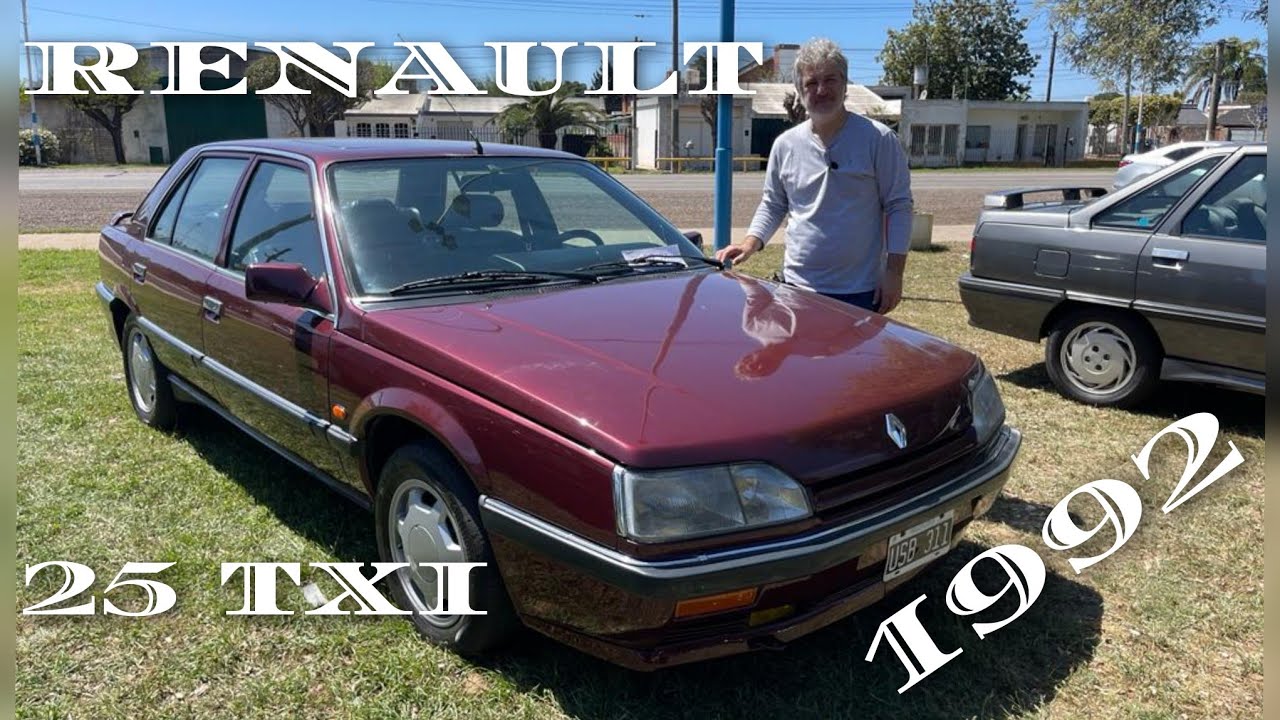 UN RENAULT 25 SOBREVIVE EN ARGENTINA!!!!. Lo grabamos en Renault Classic. Segmento E.