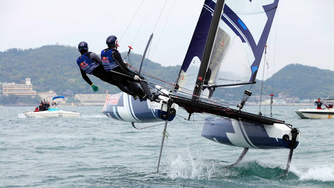 High Speed Foil Racing in Japan - Red Bull Foiling Generation