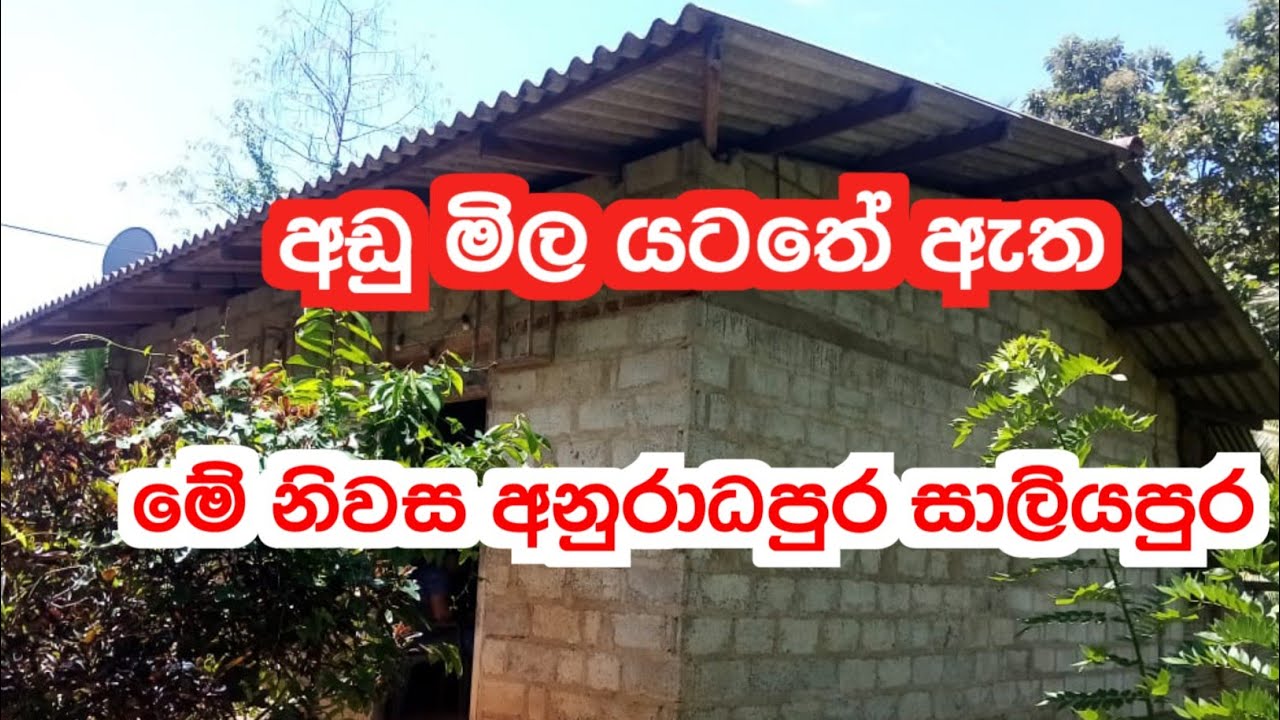 house for sale in anuradhapura #103 / house for sale in sri lanka / aduwata gewal / aduwata idam