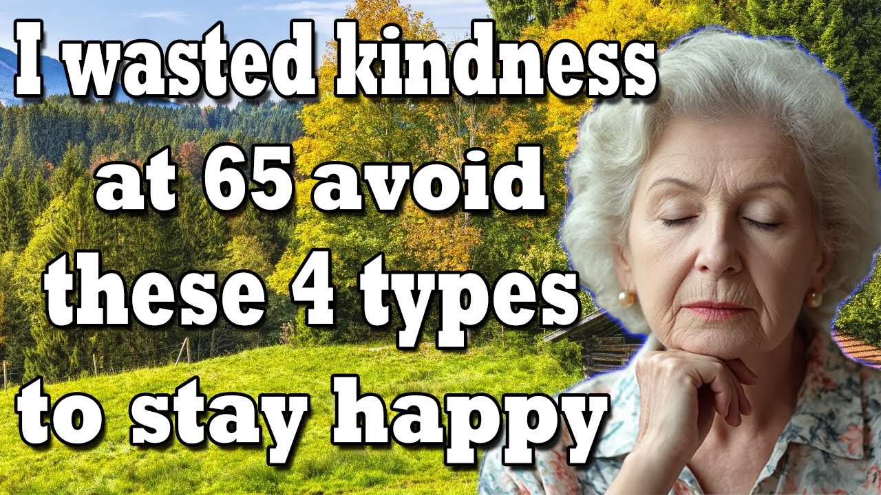 Stop Wasting Kindness on These 4 Types! [senior advice]