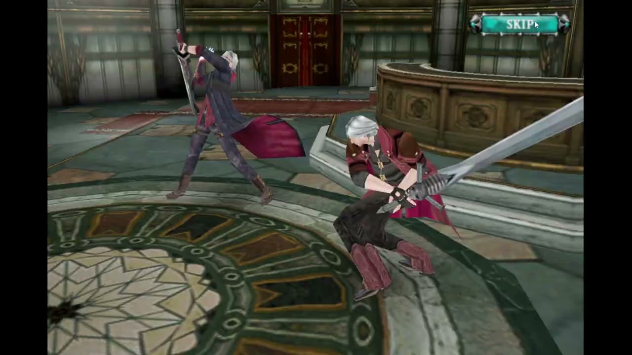 Devil May Cry 4 Refrain - Hell And Hell Limited Skills Dante VS. Mission 1 Nero Boss Fight.