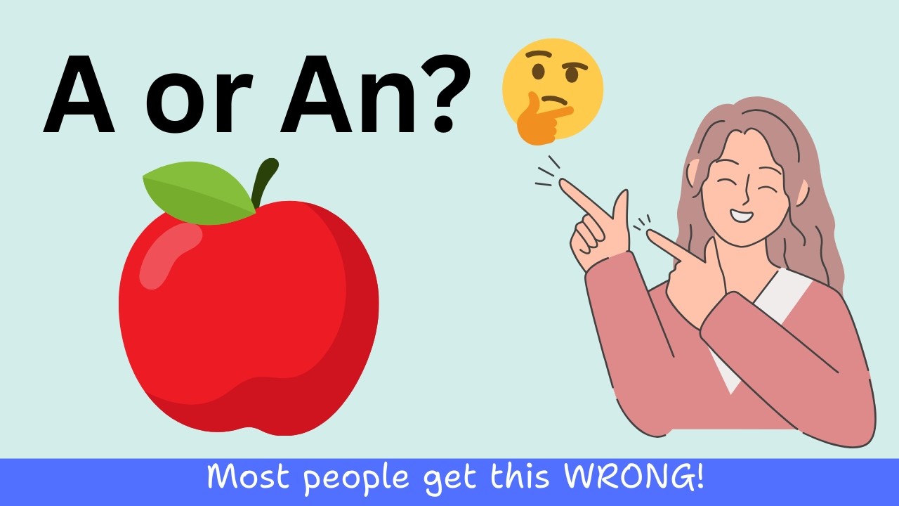 A vs An Explained in 3 Minutes | Stop This Common English Mistake!