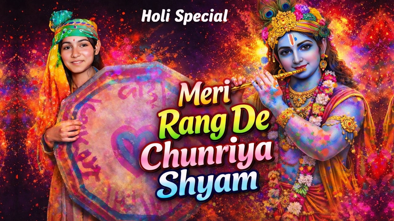 Meri Rang De Chunriya Shyam | Holi Special 2026 |  Shyam Holi Dhamal | Latest Shyam Bhajan |Holi2026