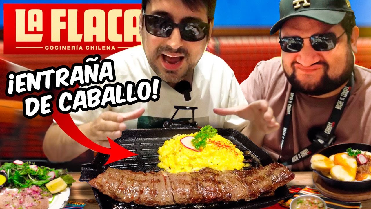 Entrañas de CABALLO en LA FLACA - Degustando con el GOTH