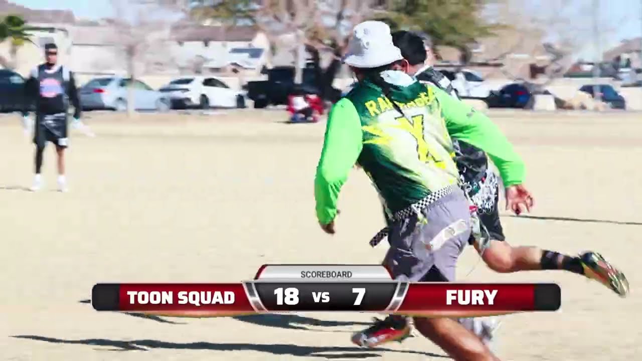 🚩🏈TOON SQUAD VS FURY | SWFFL | Highlights #flagfootball #elpasotexas 