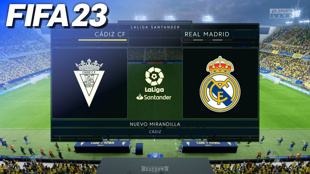 FIFA 23 - Cádiz CF vs. Real Madrid | #CádizRealMadrid