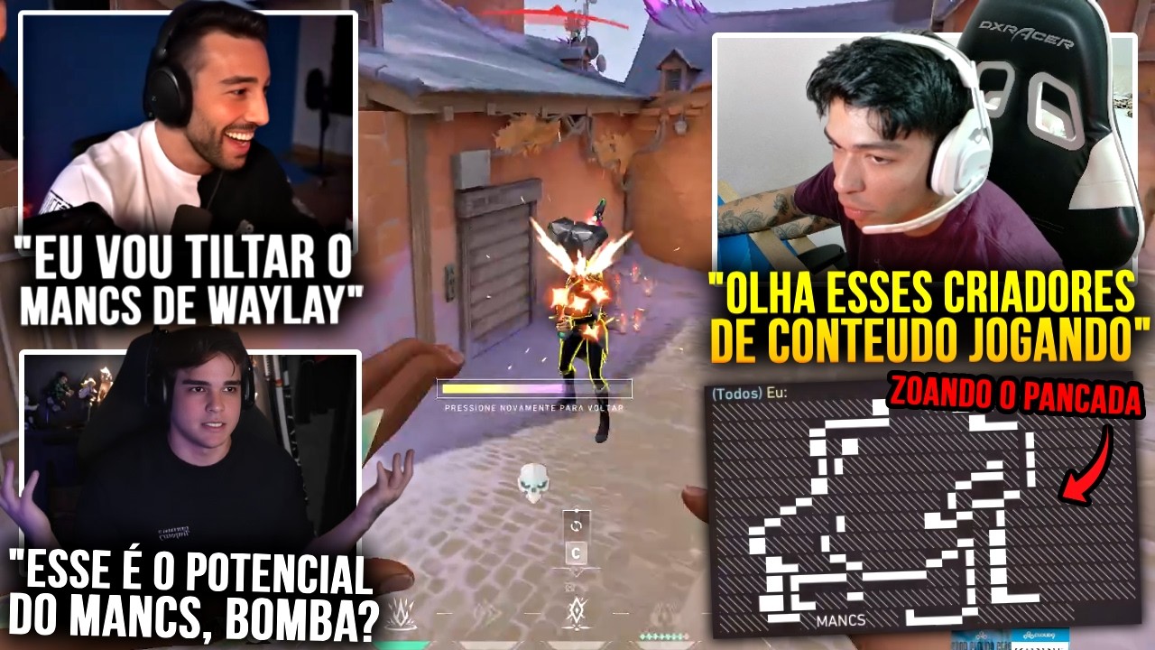 TCK E XAROLA CAIRAM CONTRA O PANCADA E AMASSARAM ELE NA RANKED!
