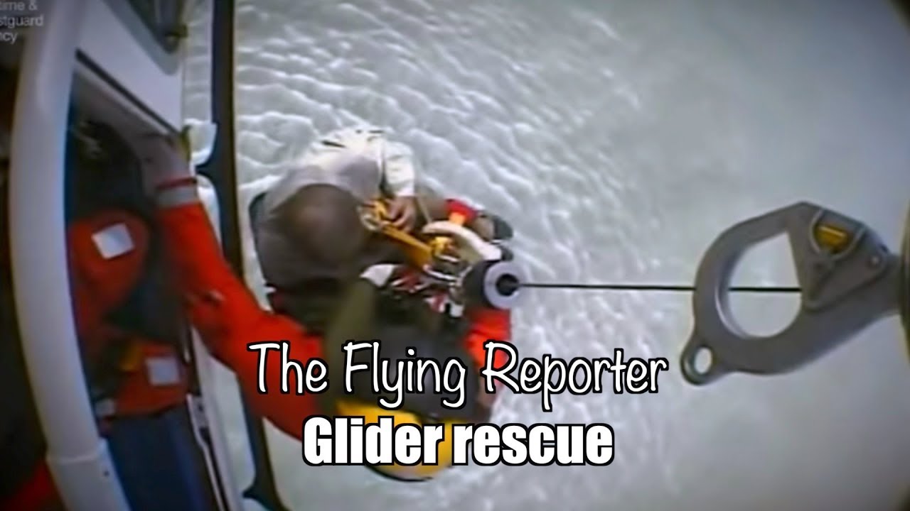 Glider ditches in the sea - The Flying Reporter