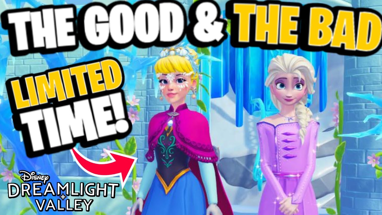 Are Clipping Issues Becoming TOO Much? [Frozen Premium Shop Review] | Dreamlight Valley