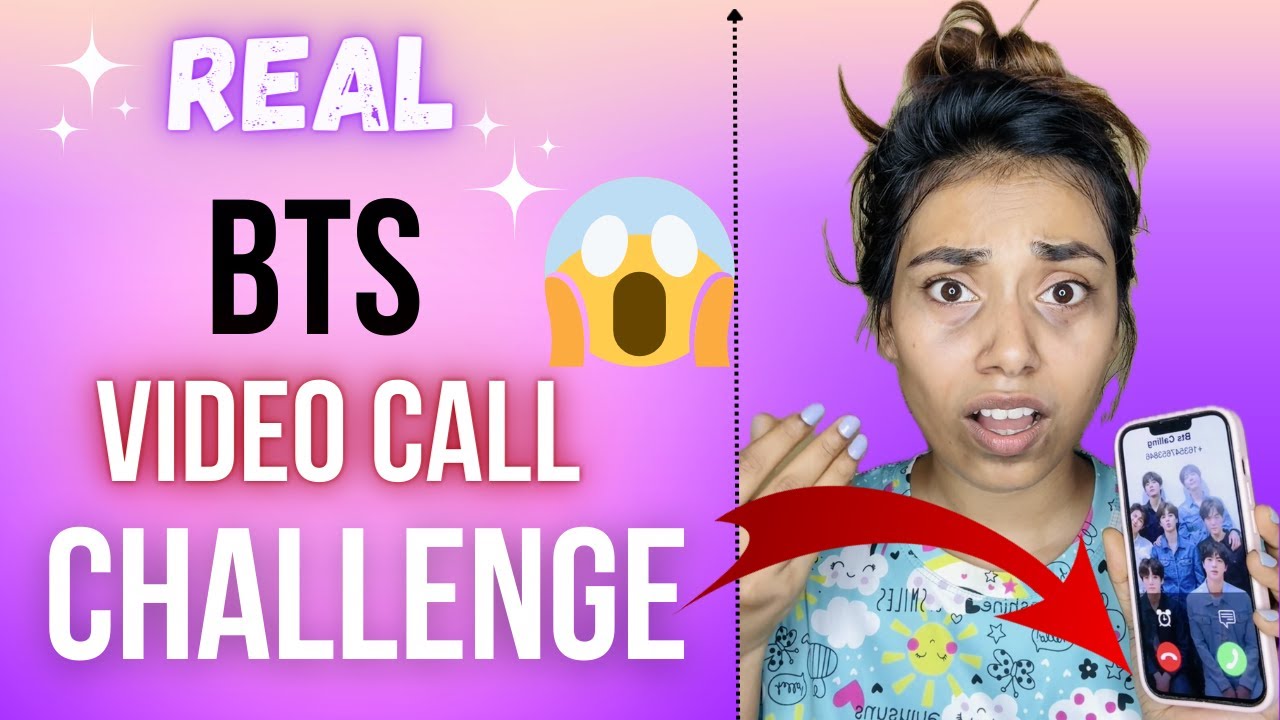 BTS Video Call Challenge 😱 #challenge #bts #btsarmy #missgarg #funny #funnychallenge #youtube