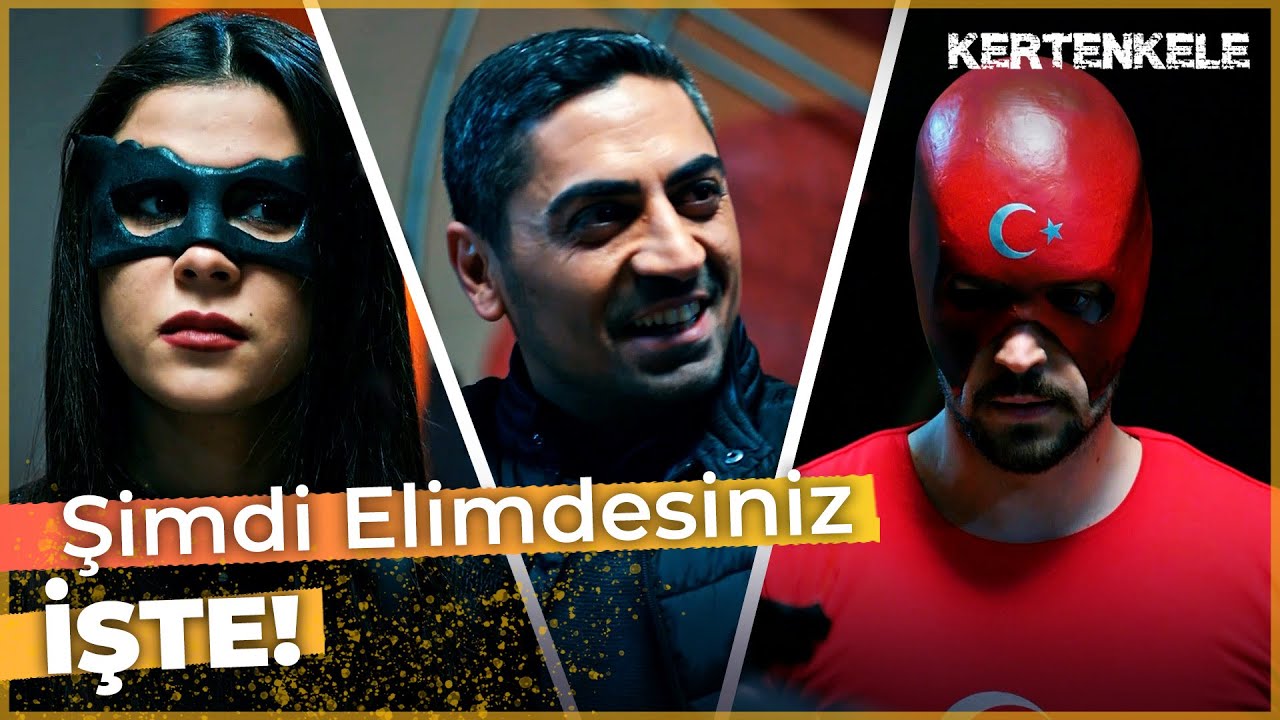 Yılmaz, Ay Yıldızlı Adam'ı ve Maskeli Kız'ı yakaladı | Kertenkele🦎