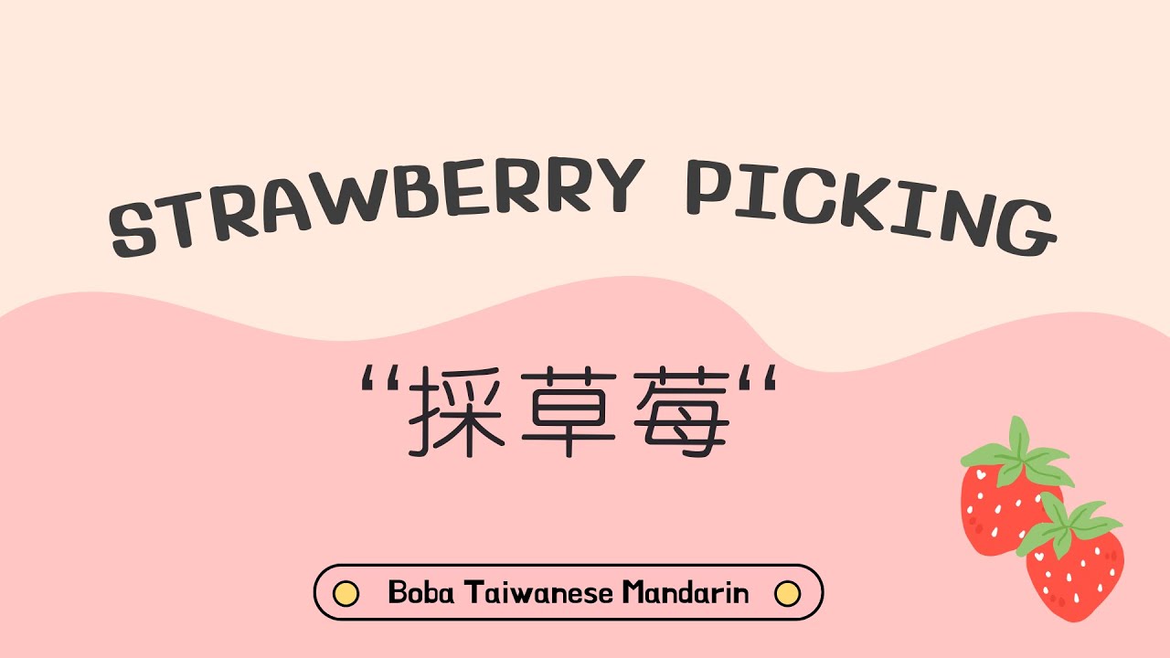 Chinese Listening Practice｜Strawberry Picking 🍓｜Intermediate Chinese Podcast