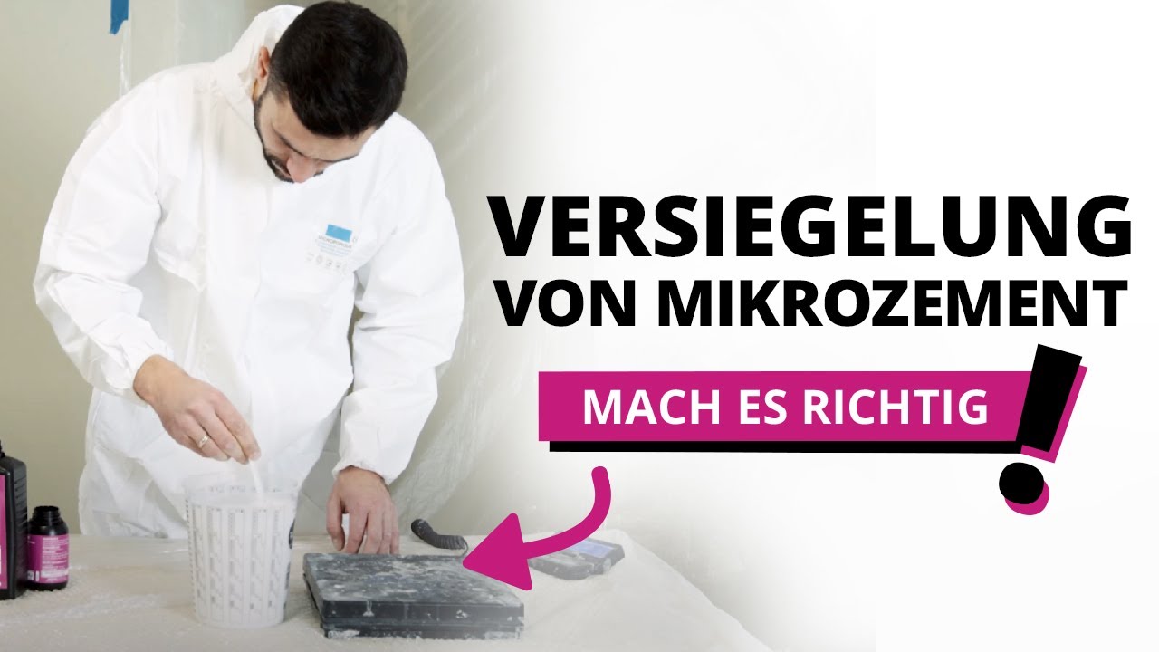Wie lackiert man Mikrozement? | Bodentrik PU TRIK 2K Mikrozement Lack