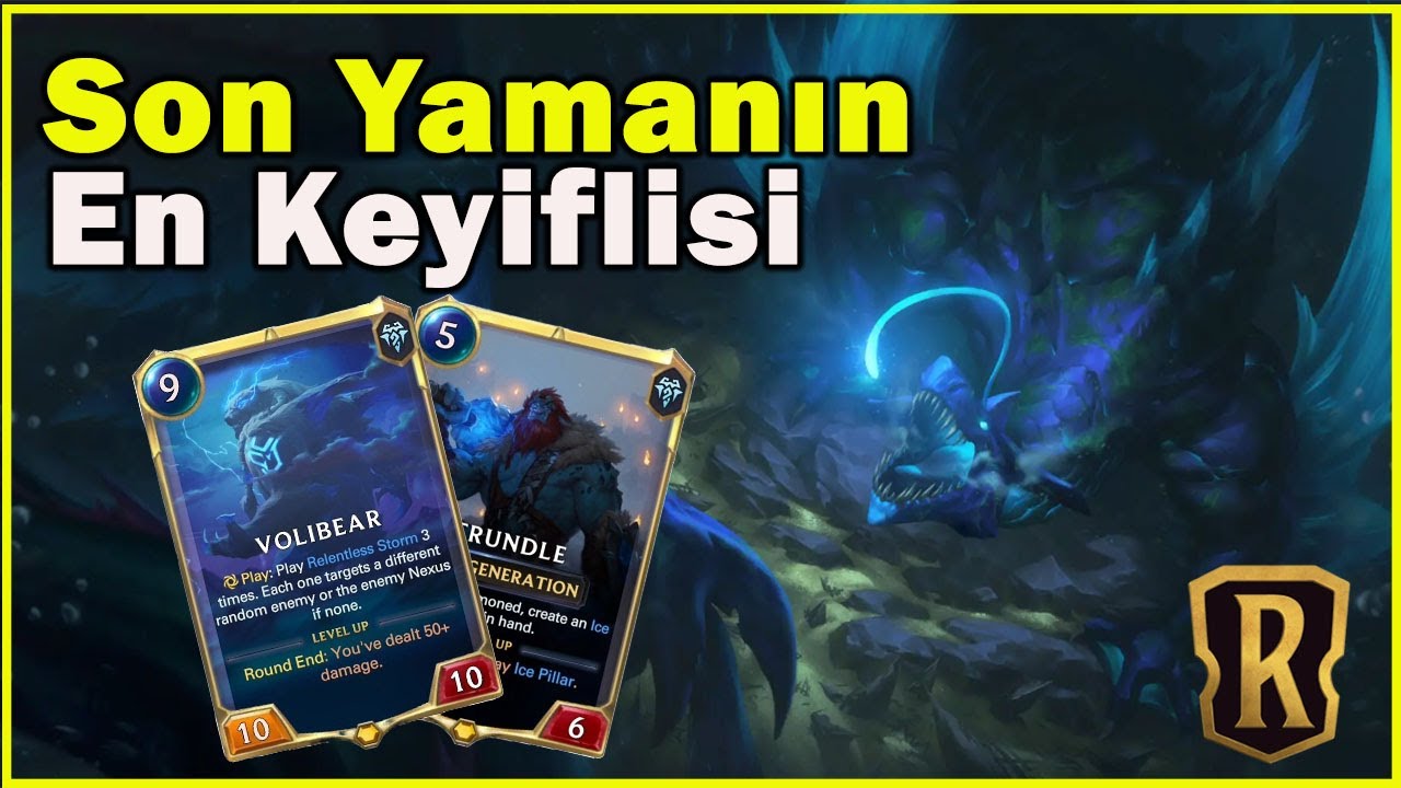 Trundle ve Volibear destesine aşık oldum....| Legends Of Runeterra (LoR)
