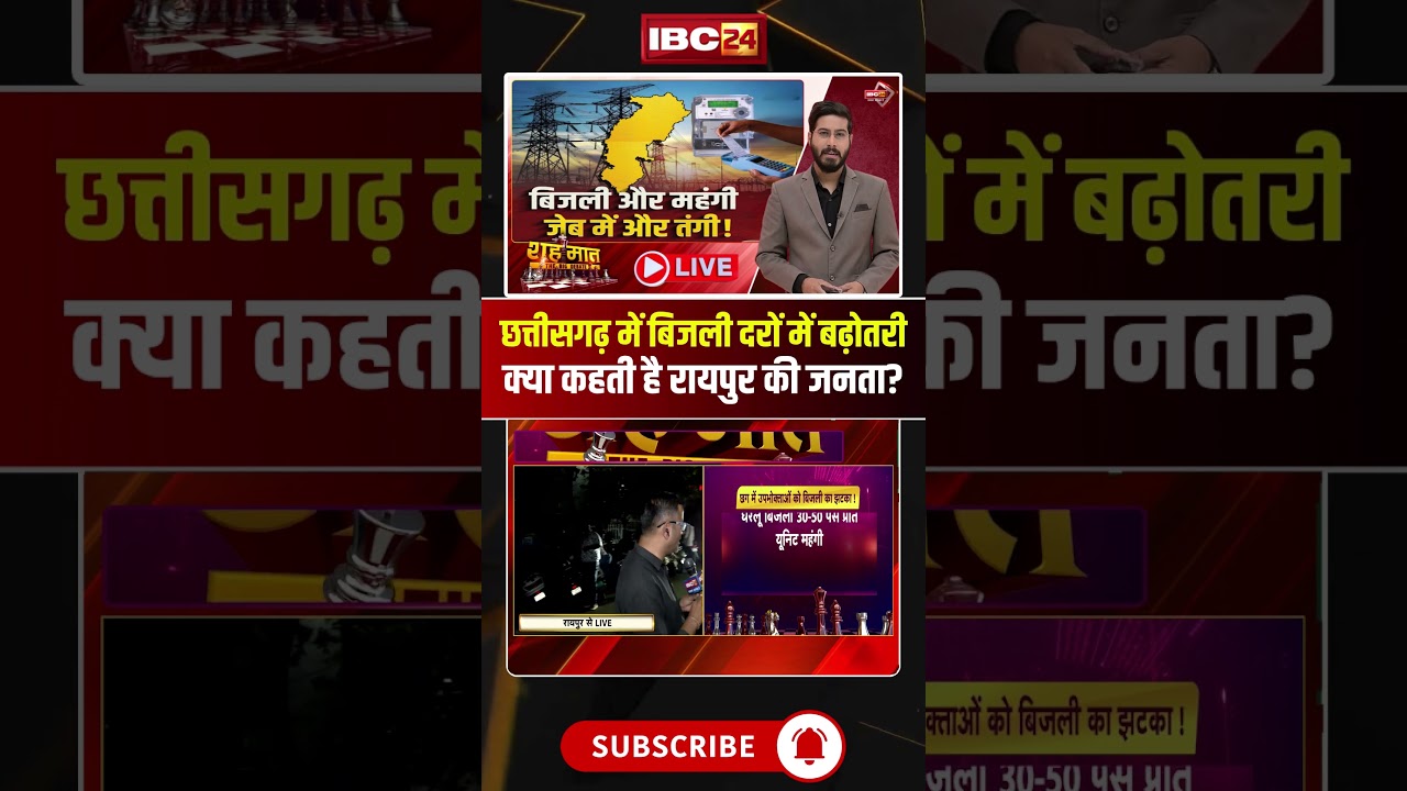 Power Tariff Hike in Chhattisgarh: What Does the Public in Raipur Have to Say? #SmartMeter #CGEle...