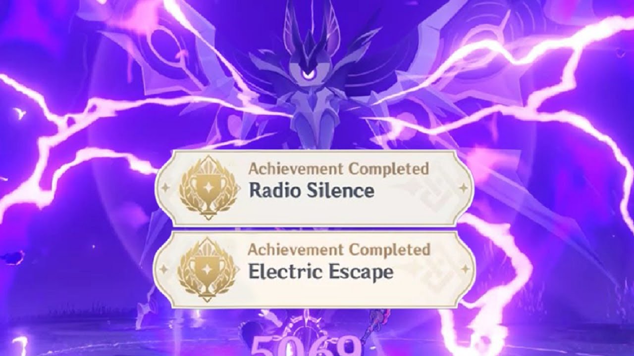 Electric Escape and Radio Silence Achievement Challenger Series V Genshin Impact 2.6
