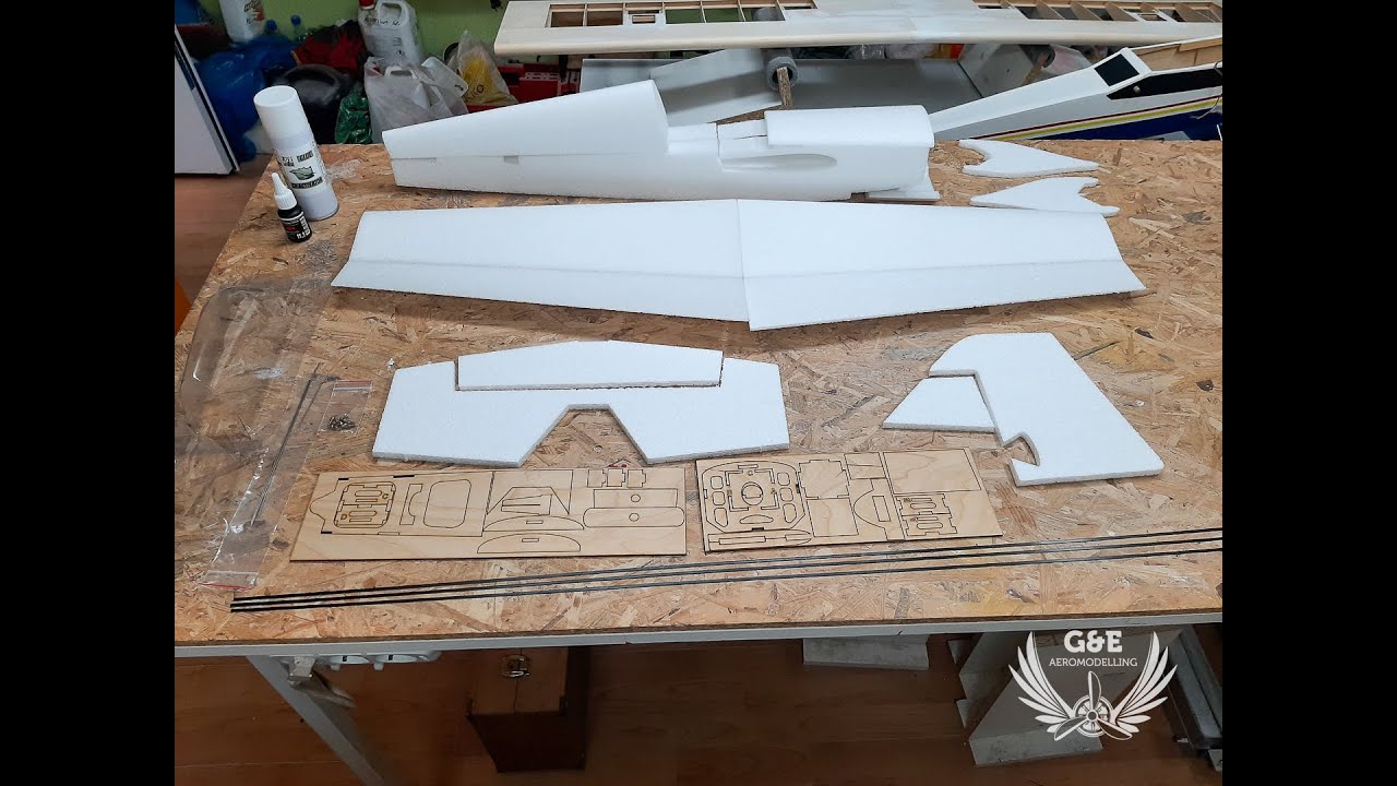 G&E Aeromodelling workshop: Extra 300, foamy by Styroman - part 1 (Ep.359)