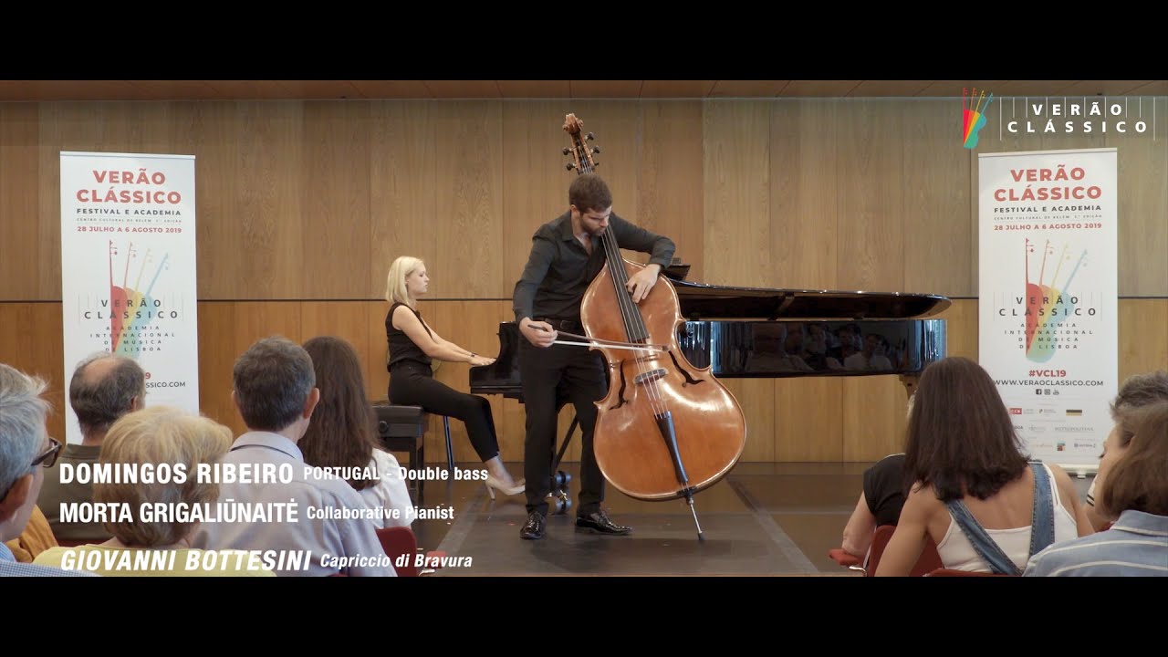 Festival VERÃO CLÁSSICO 2019 - TalentFest, Domingos Ribeiro (double bass) - Bottesini