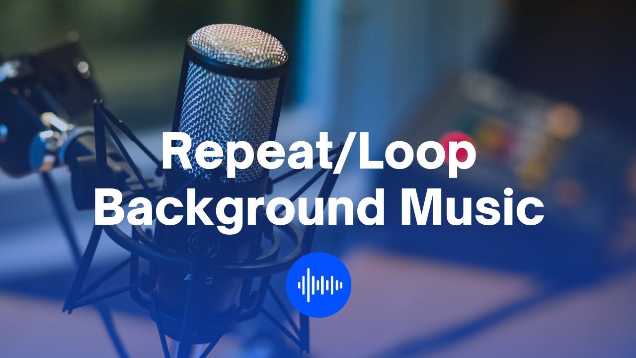 Repeat background music with audacity in a Minute, Loop audio track seamless