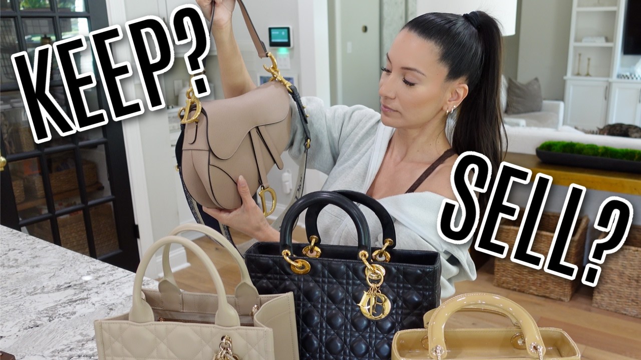 SELLING ALL MY DIOR HANDBAGS *Purging My Luxury Handbag Collection* | LuxMommy