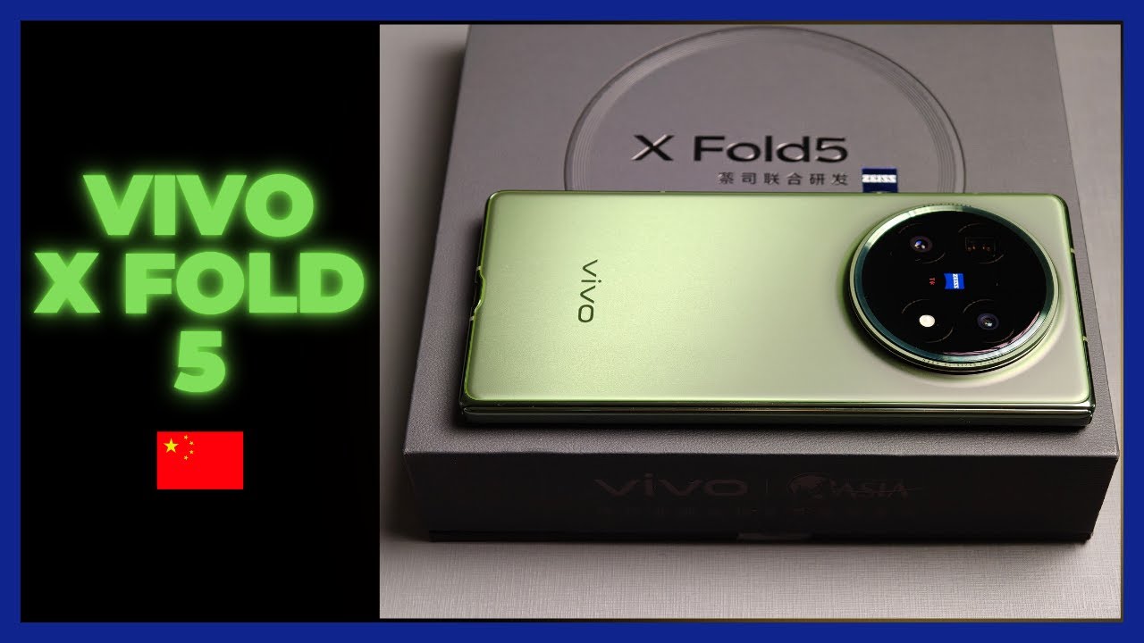 A JOVI PRECISA TRAZER PRO BR! VIVO X FOLD5, um dobravel de ELITE!