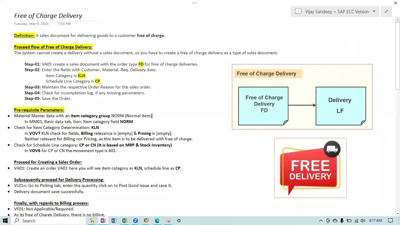 SAP SD || Make to Order Process Part-01 || #Hindi #VS01