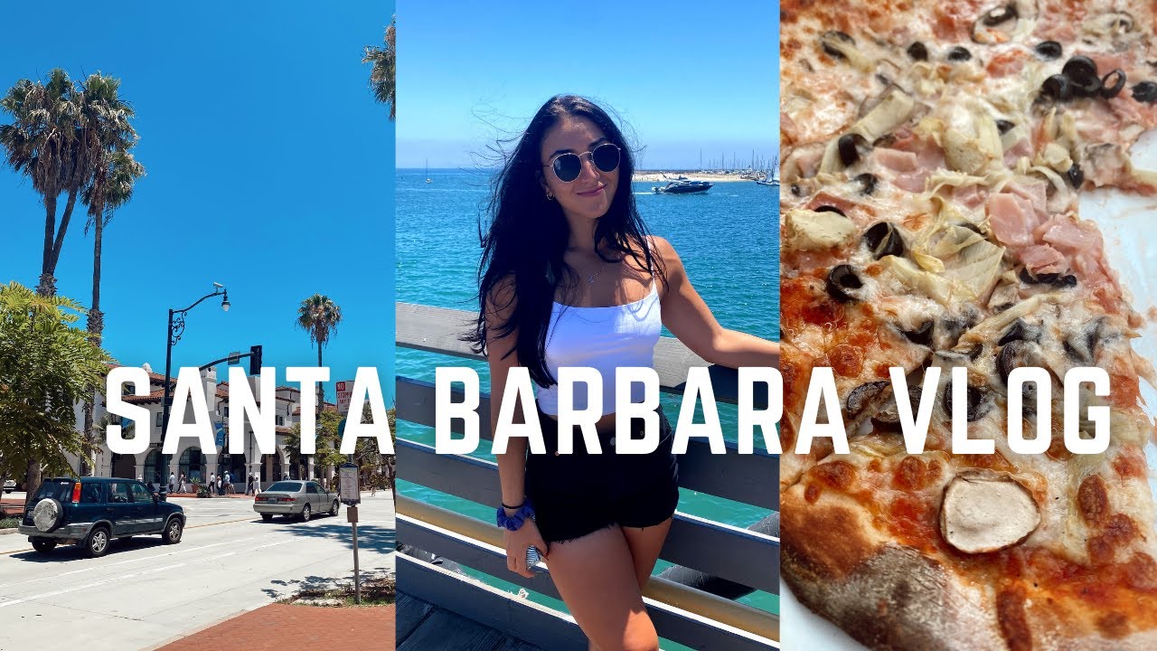 SANTA BARBARA VLOG: exploring California, relaxing Sunday, cute coffee shops in West Hollywood
