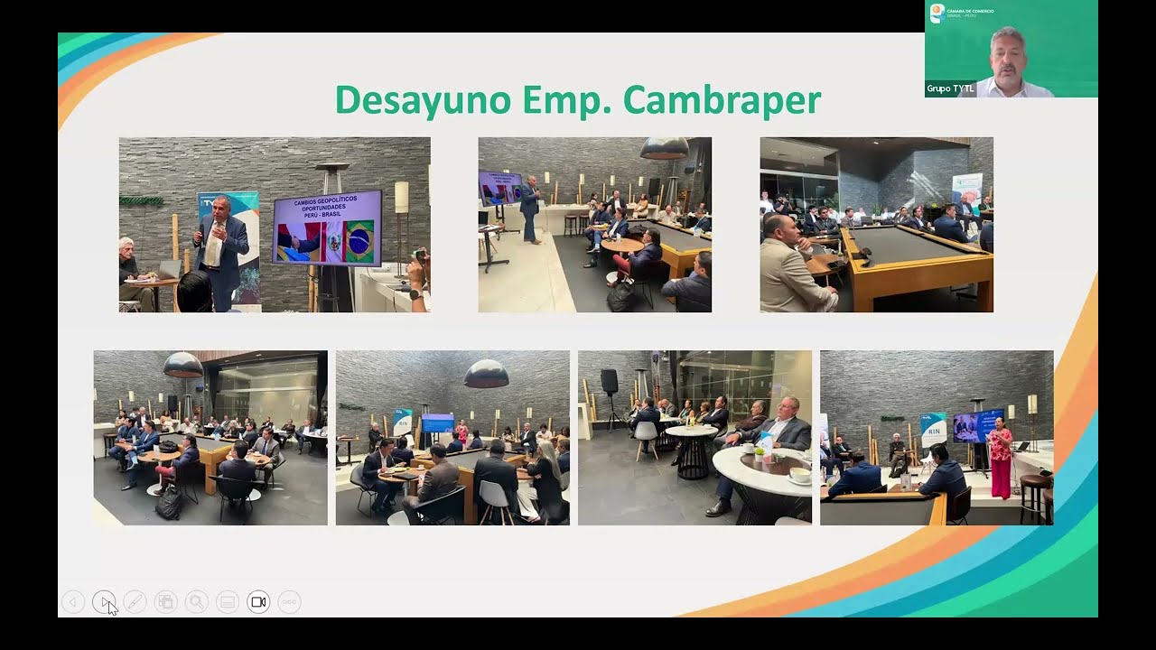 Sesión virtual de Miembros y Aliados CAMBRAPER