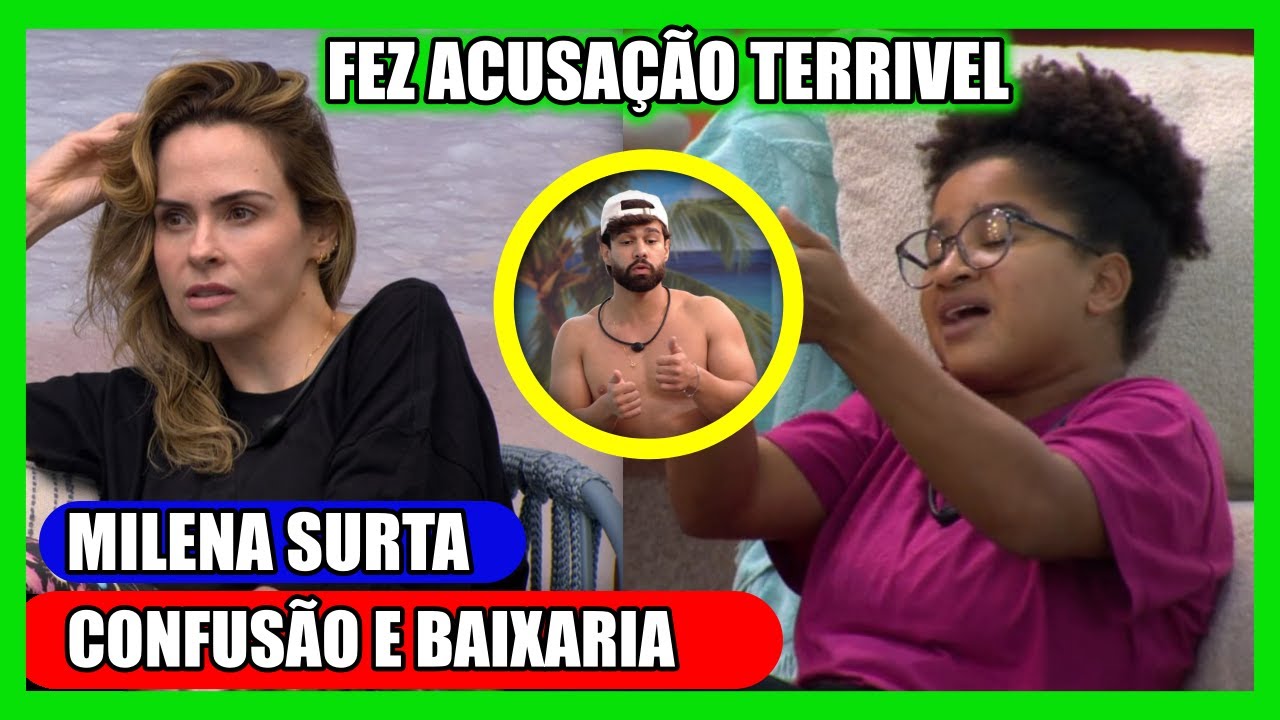 💣MILENA PERDE PACIÊNCIA, PAULO FOI TIRAR SATISFAÇÃO, JULIANO E FALSO COM SARA