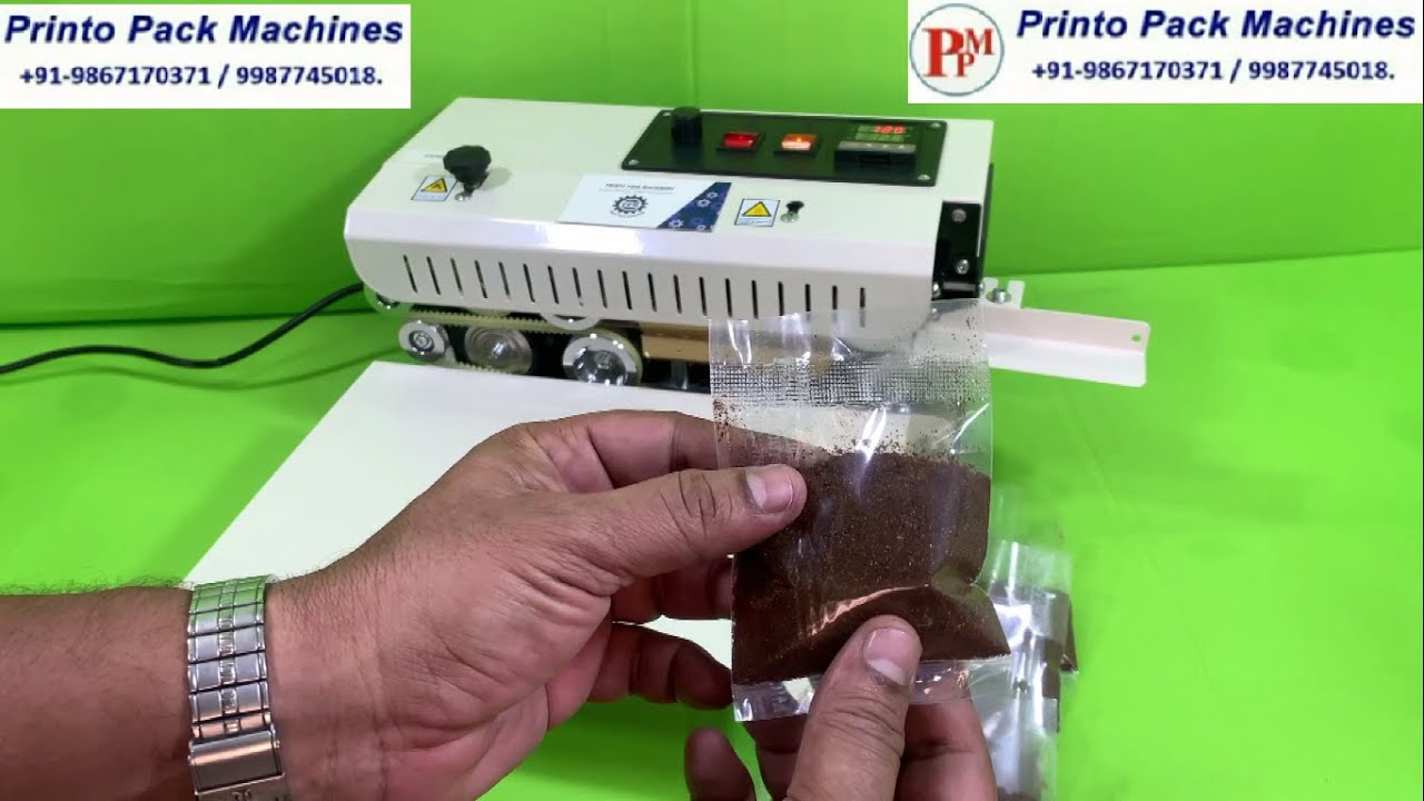 #Mini band sealer # Low cost continuous band sealing machine # portable #how to seal plastic pouch?