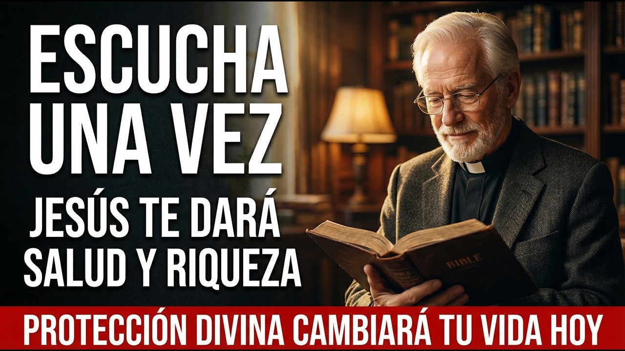 Escucha Una Vez: Jesús te Dará Salud, Riqueza y una Protección Divina que Cambiará Tu Vida Hoy