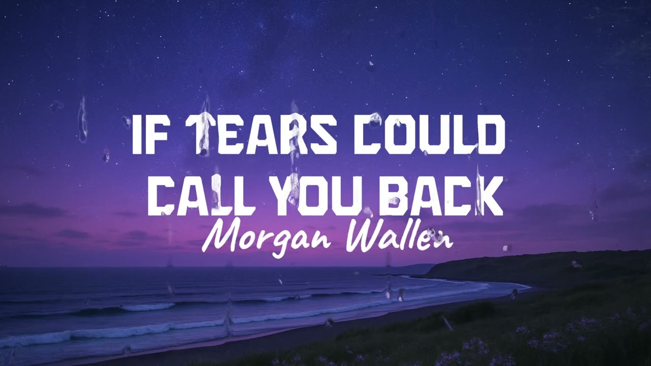 Morgan Wallen - If Tears Could Call You Back (New Song 2025) Cover Remix
