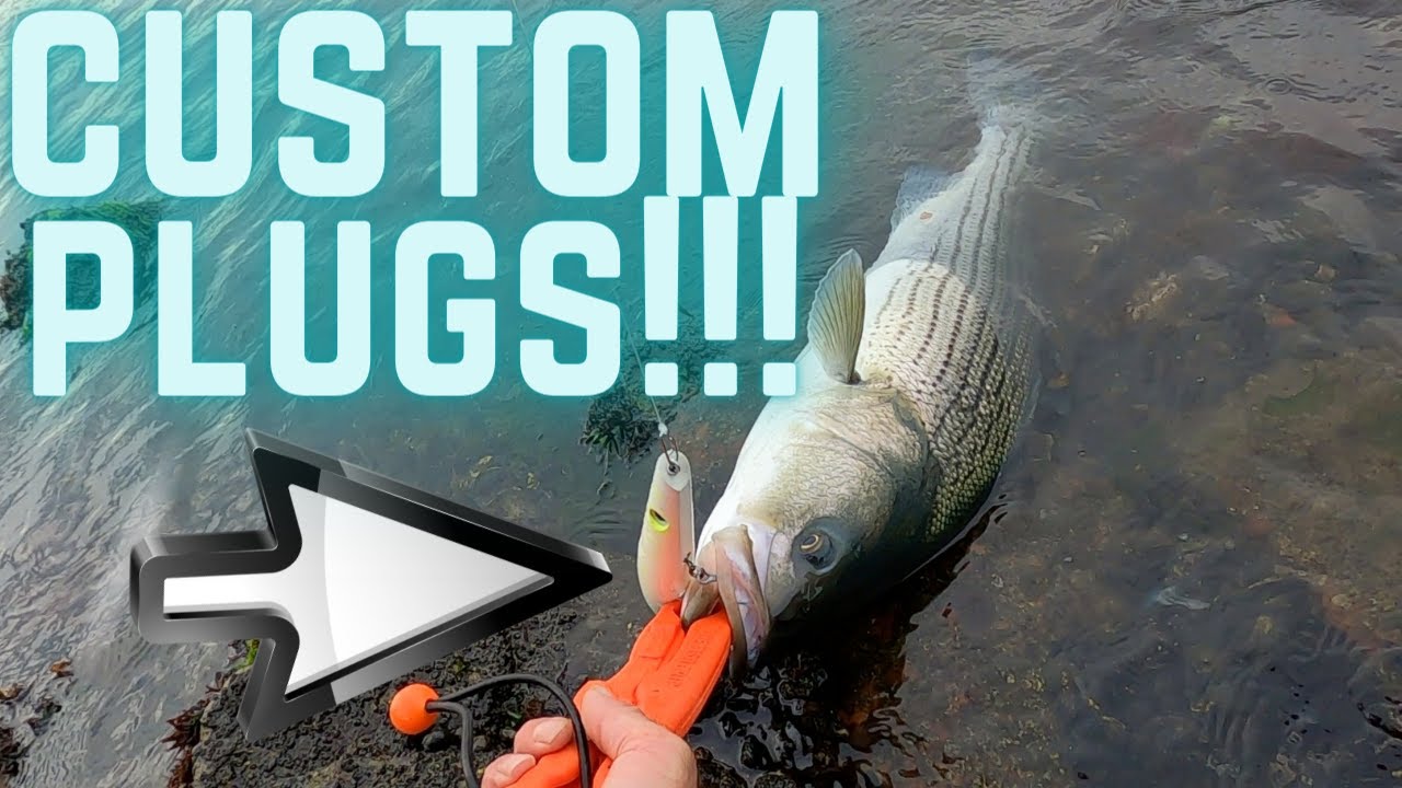 Fishing CUSTOM PLUGS at the CAPE COD CANAL!!! (August New Moon 2021)