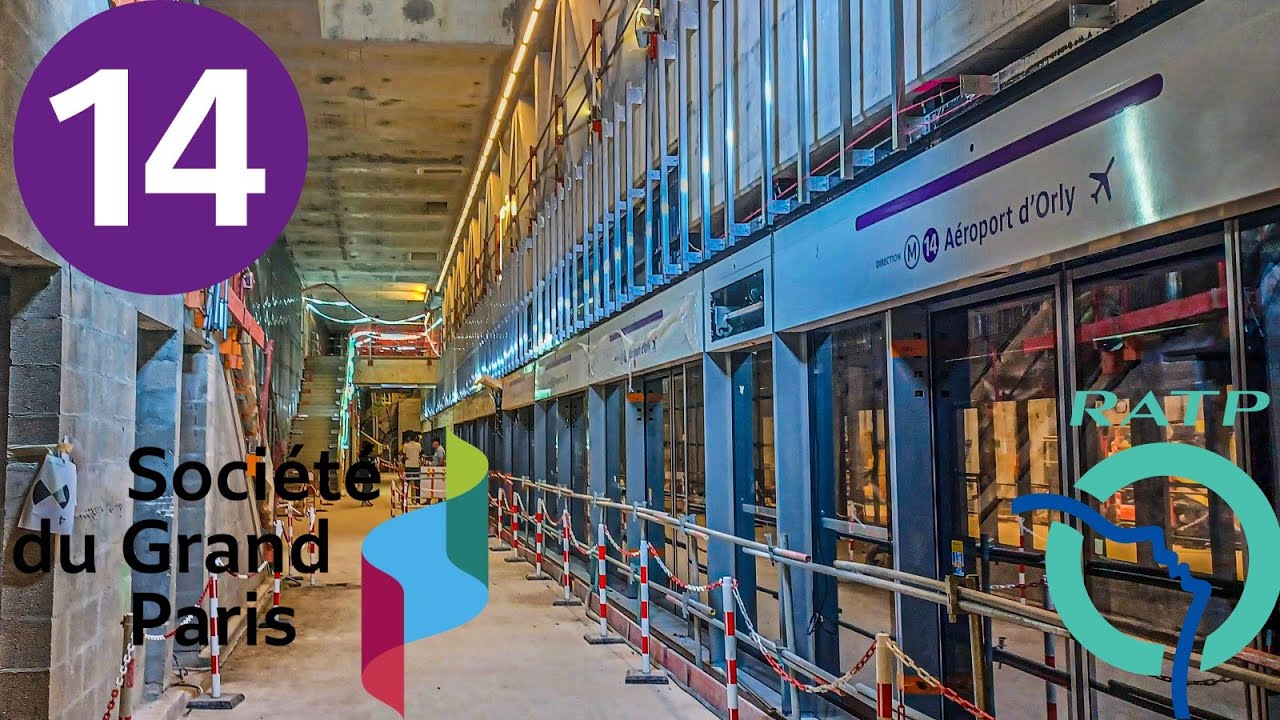 [RATP]Visite du Prolongement de la ligne 14 a la Futur Station L'Haÿ-Les-Roses !!!