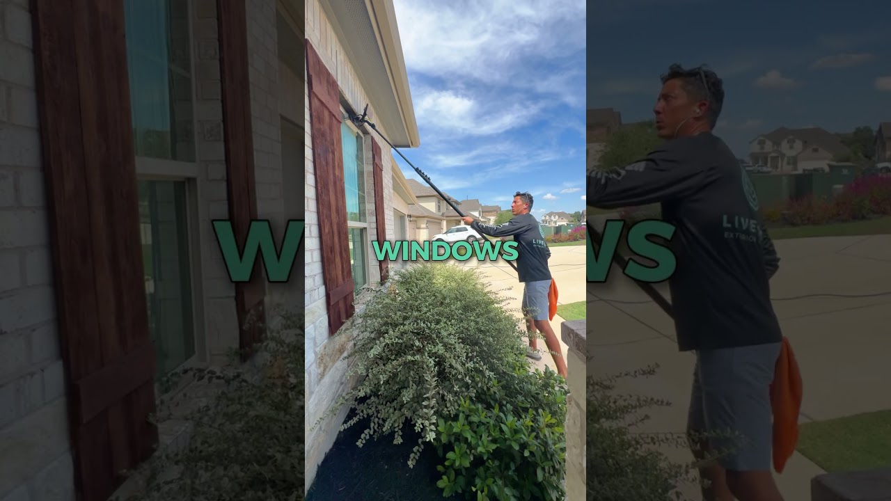 Every detail counts 💧✨ A higher standard in home service #austin #pressurewashing