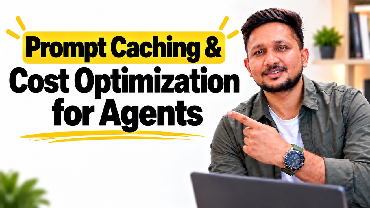 Prompt Caching & Cost Optimization for AI Agents | Reduce LLM Cost & Latency