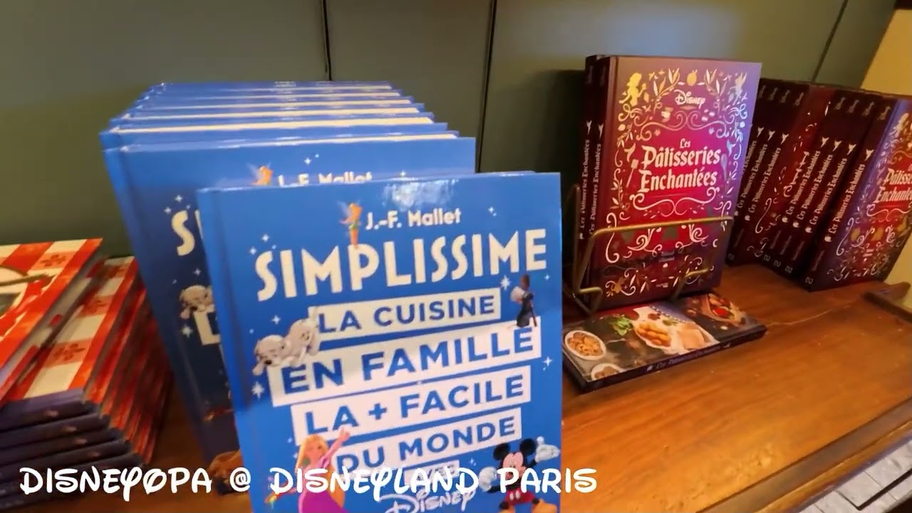 SHOP WALK THROUGH - THE STORYBOOK STORE - Disneyland Paris - DisneyOpa