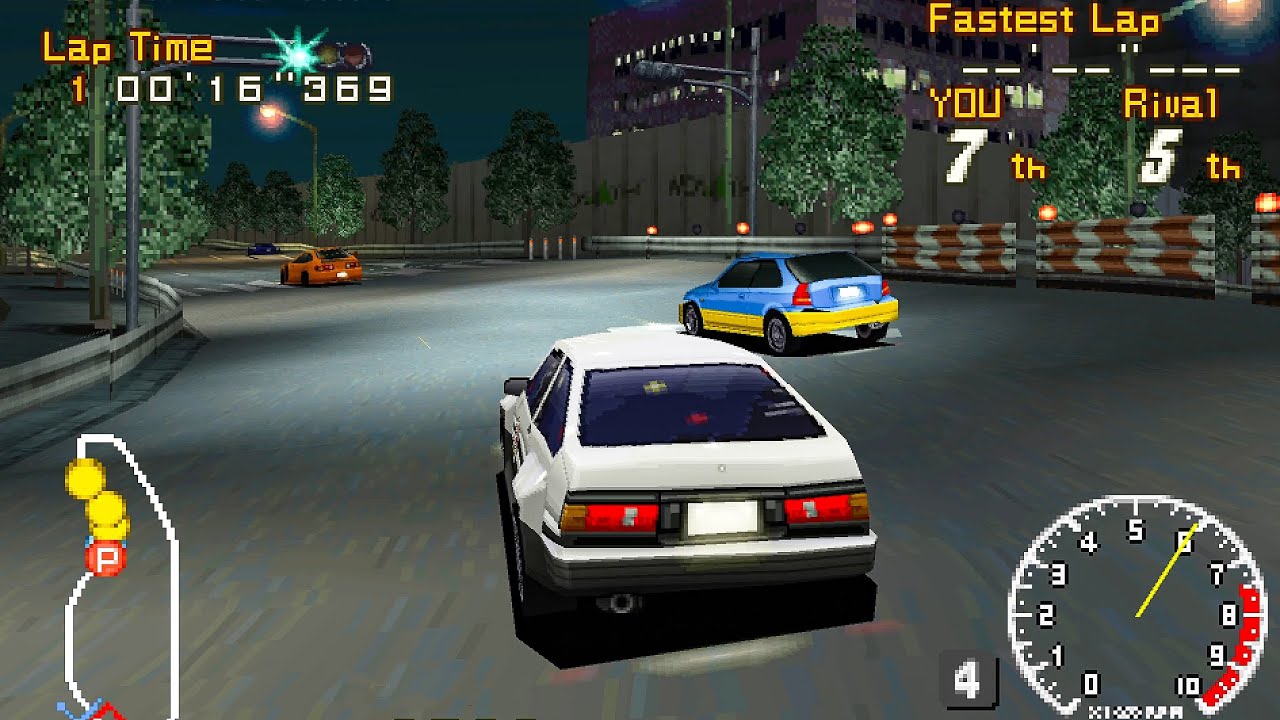 Racing Lagoon - Intro & First Race - SquareSoft Racing Game