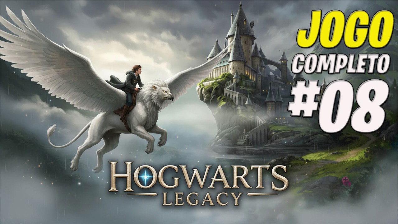 🧙‍♀️ CRIANDO O BRUXO MAIS FORTE  DE HOGWARTS - GAME COMPELTO  #08🧙‍♀️ # HORA DA JOGATINA