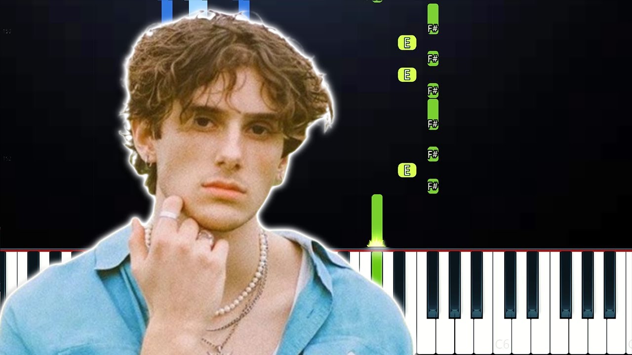 JVKE - this is what space feels like (Piano Tutorial)