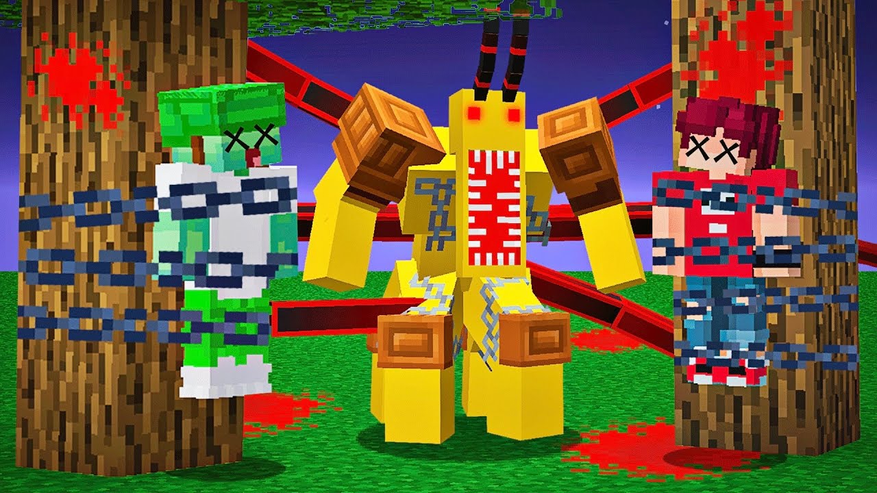 Assustei meus amigos até fazerem xixi no minecraft!