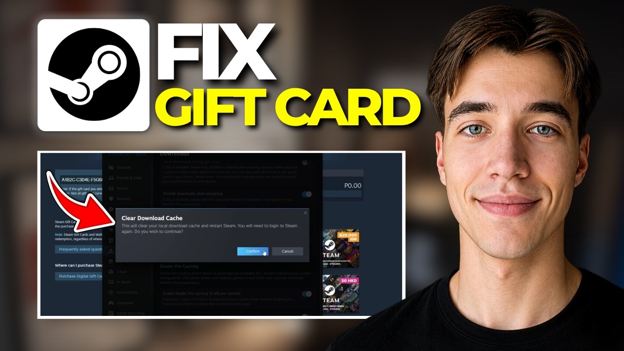 How to Fix Steam Gift Card Not Working | Tutorial 2026