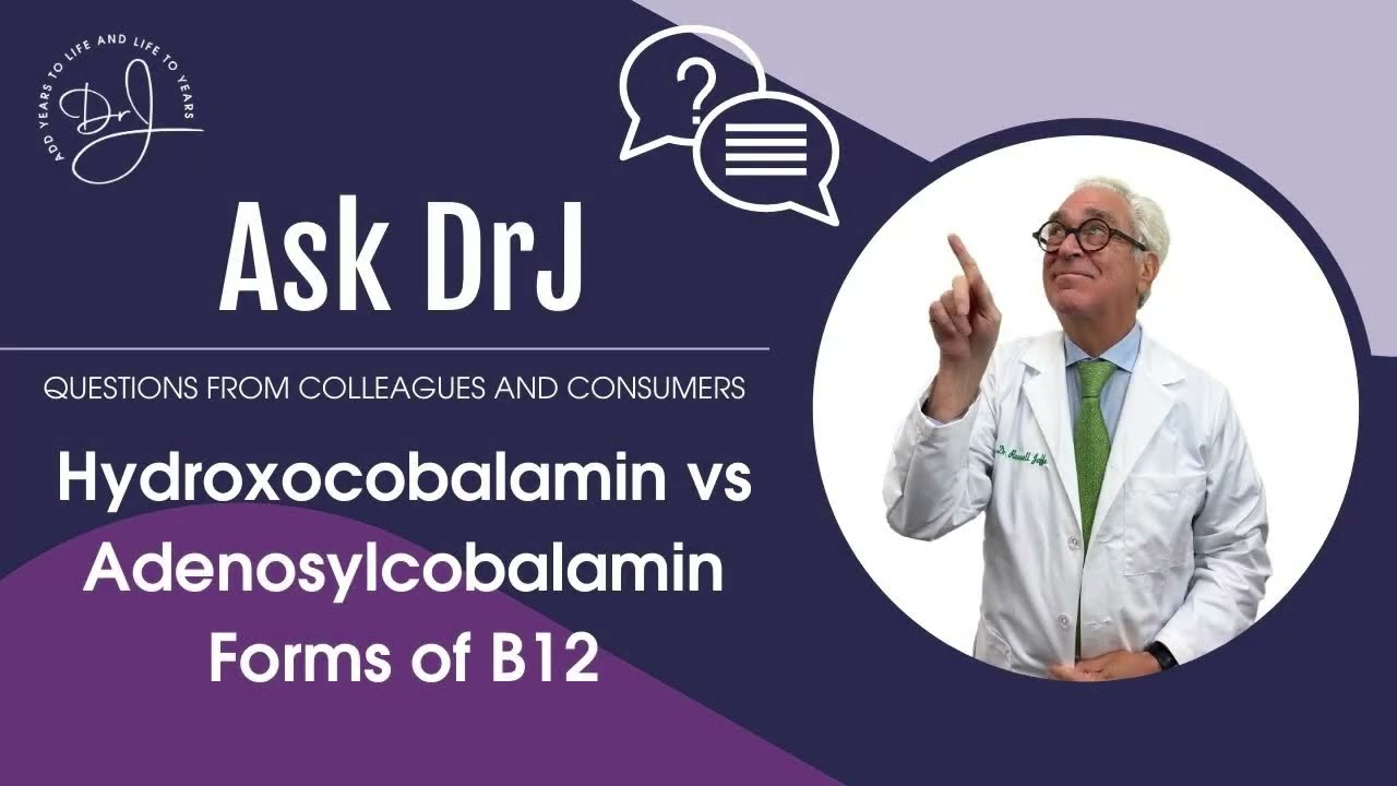Hydroxocobalamin vs. Adenosylcobalamin forms of B12