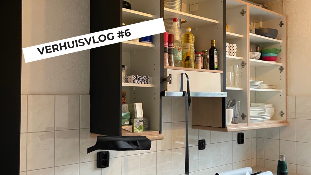 VERHUISVLOG #6 - KEUKEN MAKE-OVER! | MORE THAN A MOM