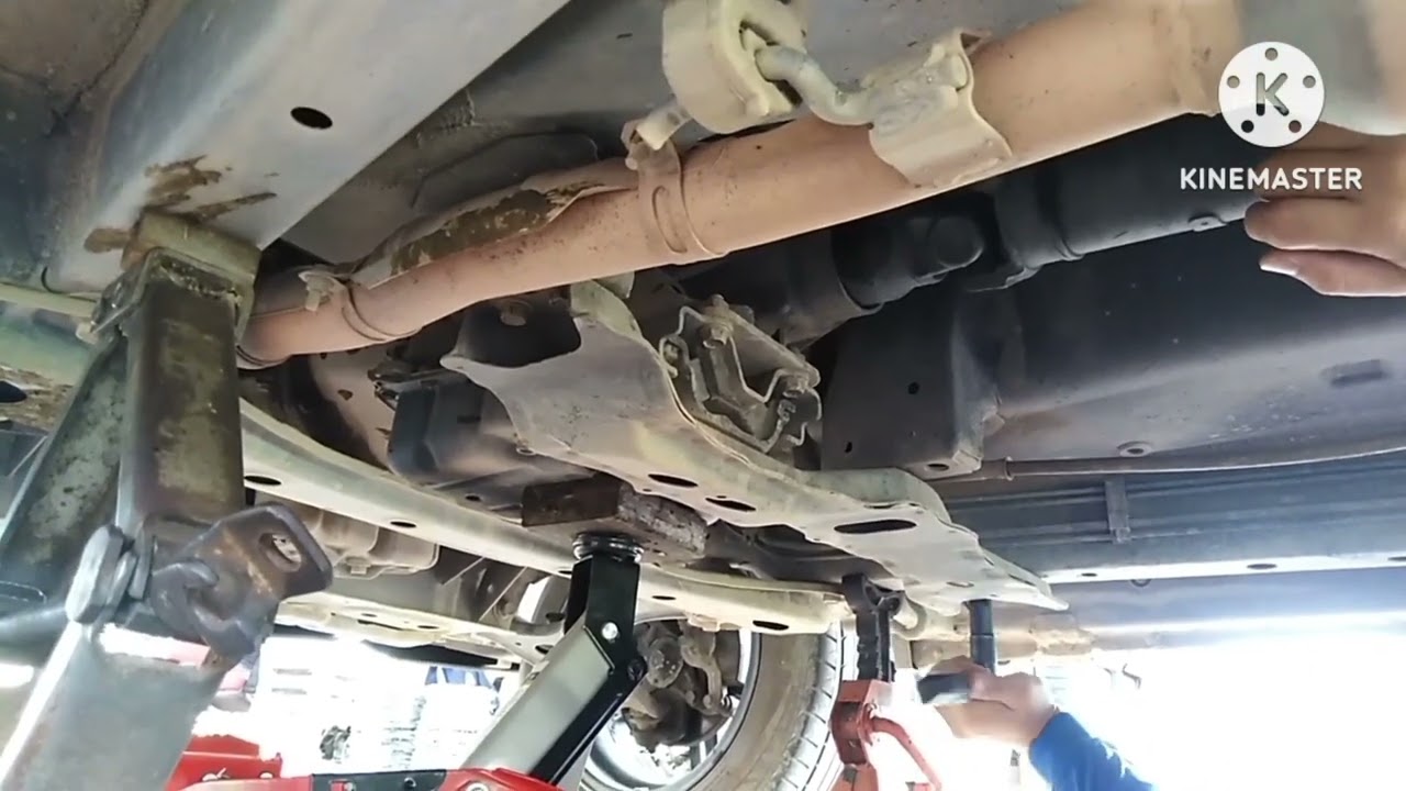 Cara tukar mounting gearbox Toyota Avanza 1.5cc model 2012/How to change mounting gearbox.. #Toyota