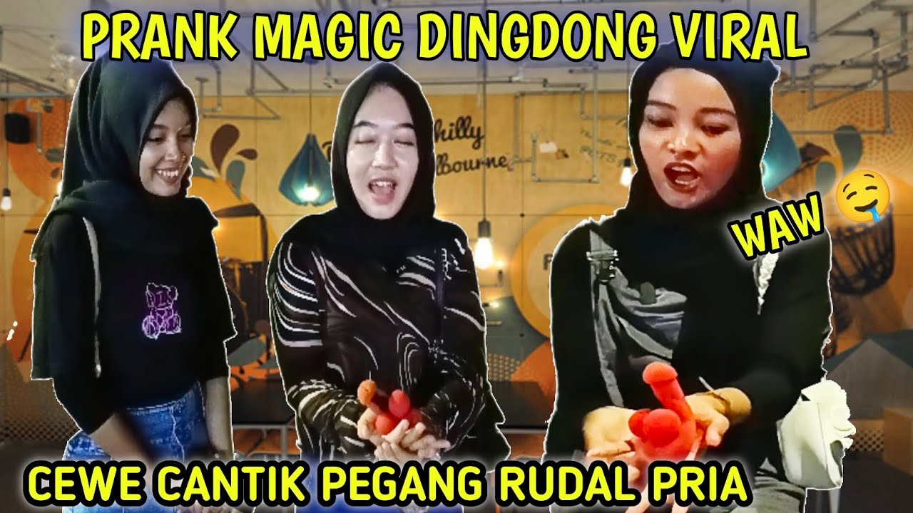 PRANK MAGIC DINGDONG VIRAL ‼️ UKHTI CANTIK BENERAN MIKIRIN RUDAL COWOKNYA 😂