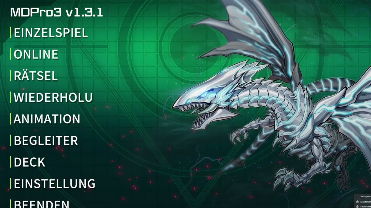 Yugioh - MDPro3 Installation - Deutsch