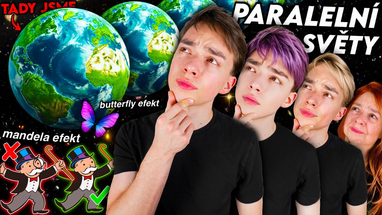 PARALELNÍ VESMÍRY EXISTUJÍ. // Konspirační teorie, Důkazy, Mandela Efekt, Butterfly Efekt a Shifting