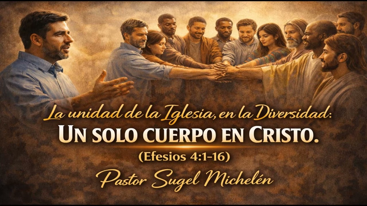 La unidad de la Iglesia, en la Diversidad. (Efesios 4:1-16) Pastor, Sugel Michelén